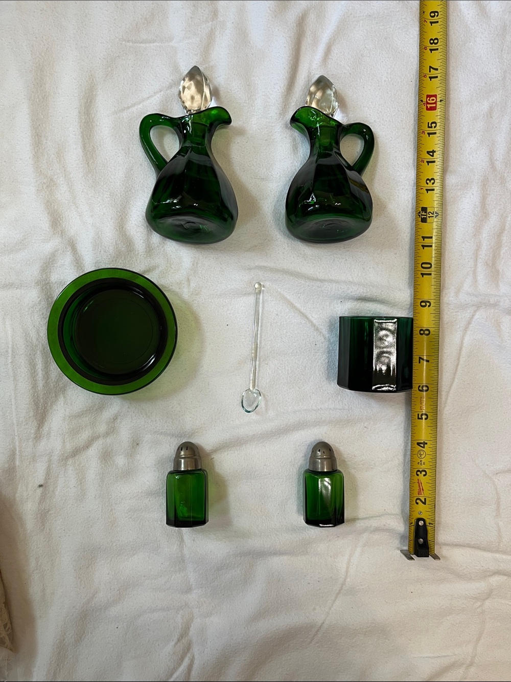 Paden City Glass Miscellaneous Cruet Set
